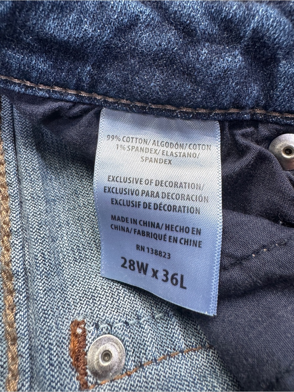 Shyanne Women's Medium Blue Bootcut Denim Jeans - Size 28W x 36L - Picture 10 of 16